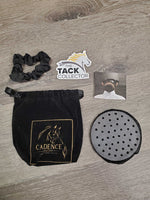 Elasticized Hair Bun Net, Bling, Scrunchie, Bag *new
