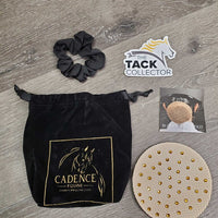 Elasticized Hair Bun Net, Bling, Scrunchie, Bag *new