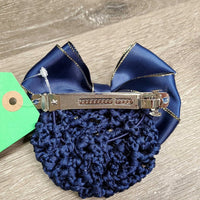 Hair Bow & Bun Cover, Clip, Bag *new