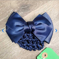 Hair Bow & Bun Cover, Clip, Bag *new