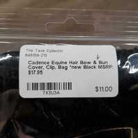 Hair Bow & Bun Cover, Clip, Bag *new
