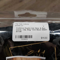 Hair Bow & Bun Cover, Clip, Bag *new
