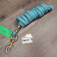 Nylon Lead Rope *fair, pilly, snags, dirt, stains, rust, rubs, stiff snap
