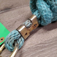 Nylon Lead Rope *fair, pilly, snags, dirt, stains, rust, rubs, stiff snap
