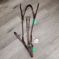 FS Rsd Adjustable Elastic Breastplate, Running Martingale Attach, snaps *xc, mnr dirt, creases & rubs
