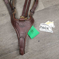 FS Rsd Adjustable Elastic Breastplate, Running Martingale Attach, snaps *xc, mnr dirt, creases & rubs
