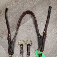 FS Rsd Adjustable Elastic Breastplate, Running Martingale Attach, snaps *xc, mnr dirt, creases & rubs
