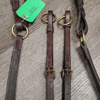 FS Rsd Adjustable Elastic Breastplate, Running Martingale Attach, snaps *xc, mnr dirt, creases & rubs
