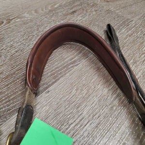 FS Rsd Adjustable Elastic Breastplate, Running Martingale Attach, snaps *xc, mnr dirt, creases & rubs