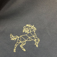 JUNIORS V Neck SS Polo Shirt, mesh back *vgc, pilly