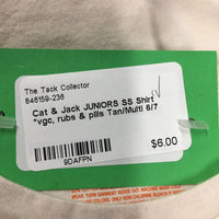 JUNIORS SS Shirt *vgc, rubs & pills
