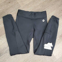 JUNIORS Winter Fleece Lined Full Seat Sticky Breeches, Pull On *vgc, mnr pills
