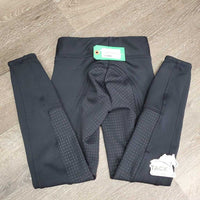 JUNIORS Winter Fleece Lined Full Seat Sticky Breeches, Pull On *vgc, mnr pills
