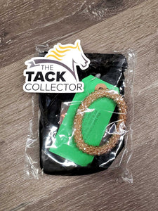 Beaded Hair Scrunchie, bag *new