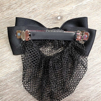 Traditional Bow & Mesh Hair Bun Net, bag *new