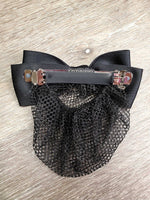 Traditional Bow & Mesh Hair Bun Net, bag *new

