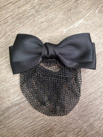Traditional Bow & Mesh Hair Bun Net, bag *new

