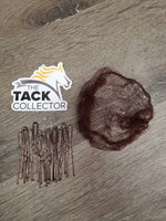 Ultra Stretchy Pearl Scrunchie, Fine Hair Net, Bobby Pins, bag *new
