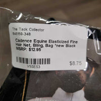 Elasticized Fine Hair Net, Bling, Bag *new