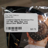 Elasticized Fine Hair Net, Bling, Bag *new
