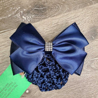 Hair Bun Cover & Bow, Clip, Bling, Bag *new