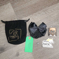 Hair Bun Cover & Bow, Clip, Bling, Bag *new, UNGLUED Blling
