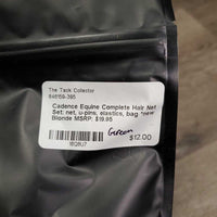 Complete Hair Net Set: net, u-pins, elastics, bag *new
