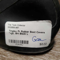 Pr Rubber Boot Covers *vgc, dirt
