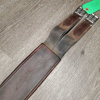 Padded Hunter Girth, 2x Elastic *vgc/gc, dusty seams, creases, UNDONE stitching, elastic: rubs & thin
