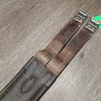 Padded Hunter Girth, 2x Elastic *vgc/gc, dusty seams, creases, UNDONE stitching, elastic: rubs & thin
