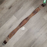 Hunter Girth, 2x els *gc, clean, markers, faded, stains, hard creases, rubs, hairy seams, stretched els
