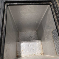 Chest Freezer *WORKDS, fair/gc, dirty, v.dented, tape