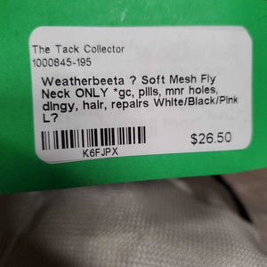 Soft Mesh Fly Neck ONLY *gc, pills, mnr holes, dingy, hair, repairs