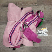 Soft Mesh Fly Sheet, belly, tail *gc/fair, mnr stains, rubs, snags, repairs, holes & fading, no tail
