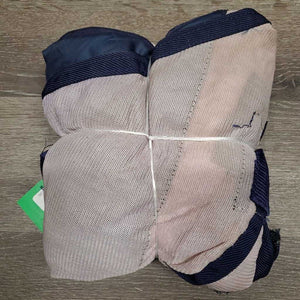 Soft Mesh Fly Sheet, tail, 0 legs *gc, older, stained, discolor, dingy mnr hair, dirt, fluff, v. mnr edge frays