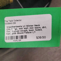 Lt Winter Neck ONLY *gc, mnr wpf, mnr tears, dirt, film, frayed straps, dust, faded, hair, pills
