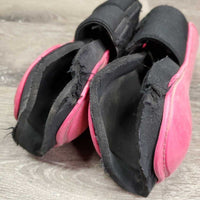 Open Front & Hind Boots, velcro *gc/fair, clean, mnr residue, stains, scrapes, rubs, torn edges
