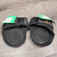 Open Front & Hind Boots, velcro *gc/fair, clean, mnr residue, stains, scrapes, rubs, torn edges
