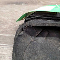 Open Front & Hind Boots, velcro *gc/fair, clean, mnr residue, stains, scrapes, rubs, torn edges
