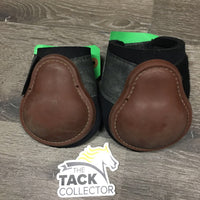 Hind Boots, velcro *vgc, mnr hair, dirt, scuffs, pills & faded