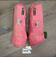 Neoprene Closed Boots, velcro *fair, dirty, stains, curled/thin velcro, edges: thin, frayed & snagged
