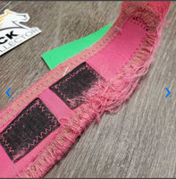 Neoprene Closed Boots, velcro *fair, dirty, stains, curled/thin velcro, edges: thin, frayed & snagged
