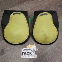 Hind Boots, velcro *gc/fair, scratches, marker, rubs, mnr dirt, frayed edges, stains
