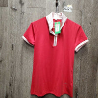 SS Show Shirt, 1/3 Snap Up, Bling, Snap Collar *xc, puckered collar