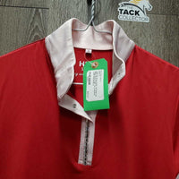 SS Show Shirt, 1/3 Snap Up, Bling, Snap Collar *xc, puckered collar
