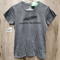 SS T Shirt "Spruce Meadows" *gc, rubs, pilly, fuzzy

