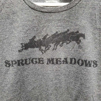 SS T Shirt "Spruce Meadows" *gc, rubs, pilly, fuzzy

