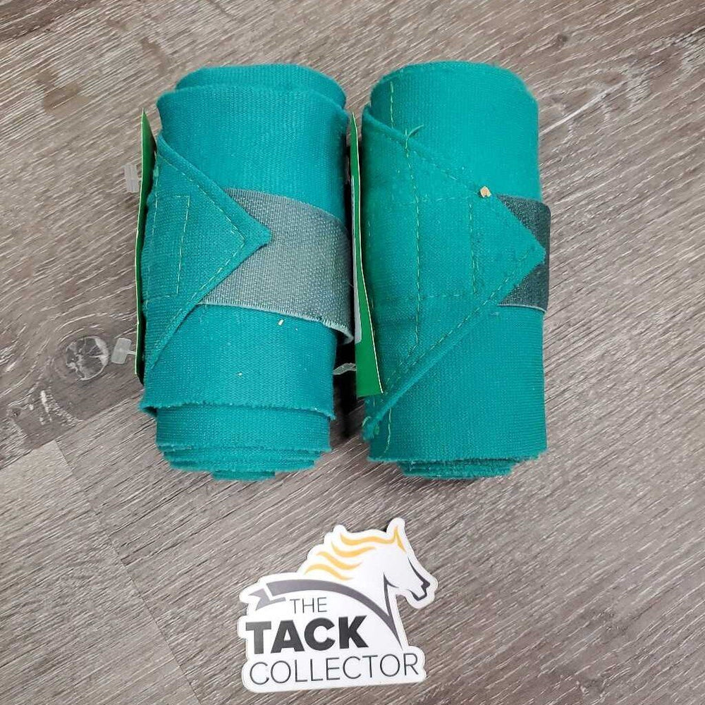 2 Stretchy Nylon Leg Wrap *fair, torn edges, faded, stains, pills, hair, holes, rubs, snags, weak velcro