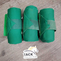 3 Stretchy Nylon Leg Wraps *fair, pilly & torn edges, undone stitching, holes, stains, pills, hair, weak velcro