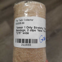 1 Only Stretchy Tensor Bandage, 2 clips *New

